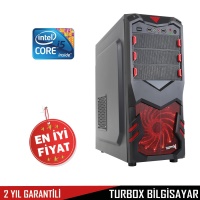 TURBOX 0044 I5 3Nesil.-4GB-500GB-O/B VGA Bilgisayar Kasası DOS - 1